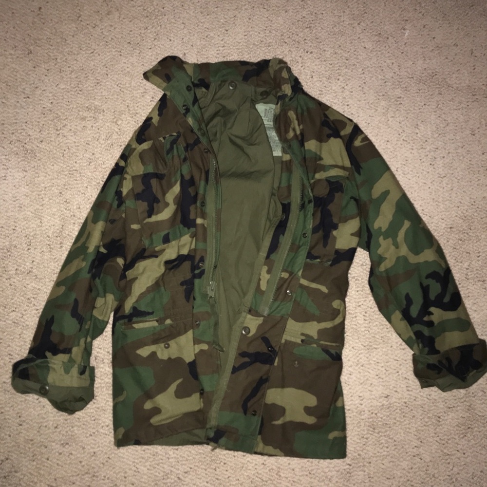 UO camo jacket